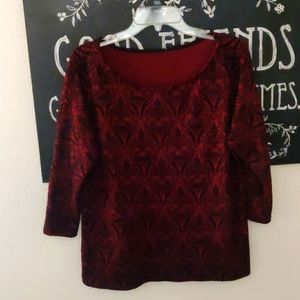 Semi-Casual 3/4 Sleeve Top